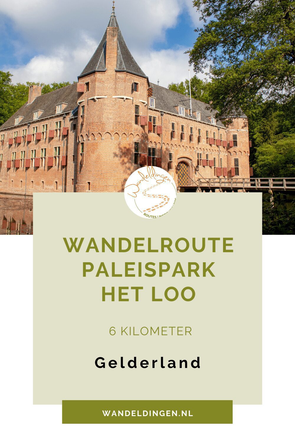 wandelen in paleispark het loo