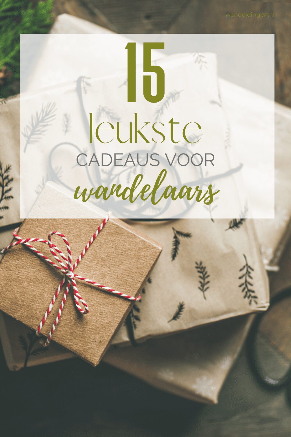 cadeaus voor wandelaars