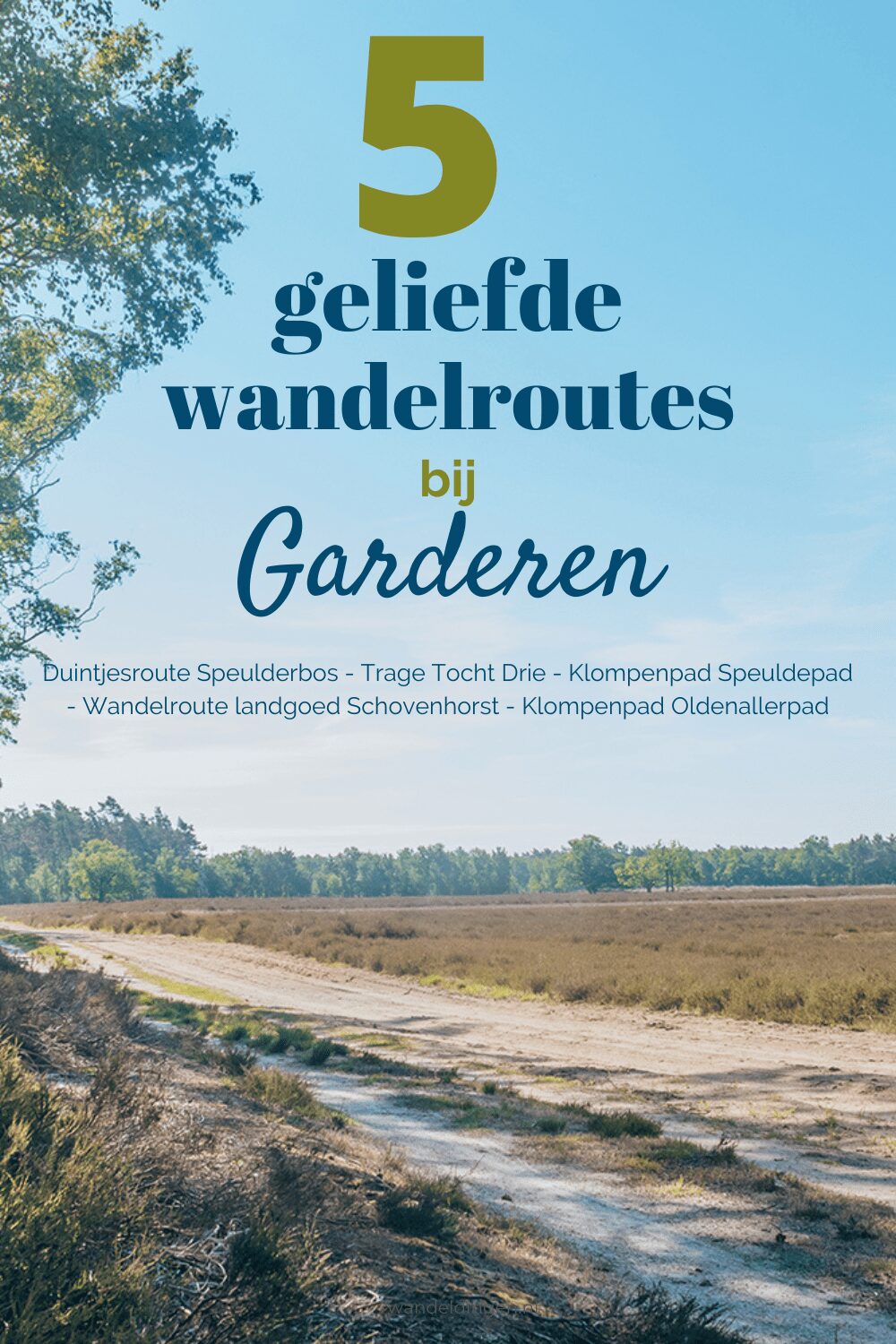 wandelen Garderen