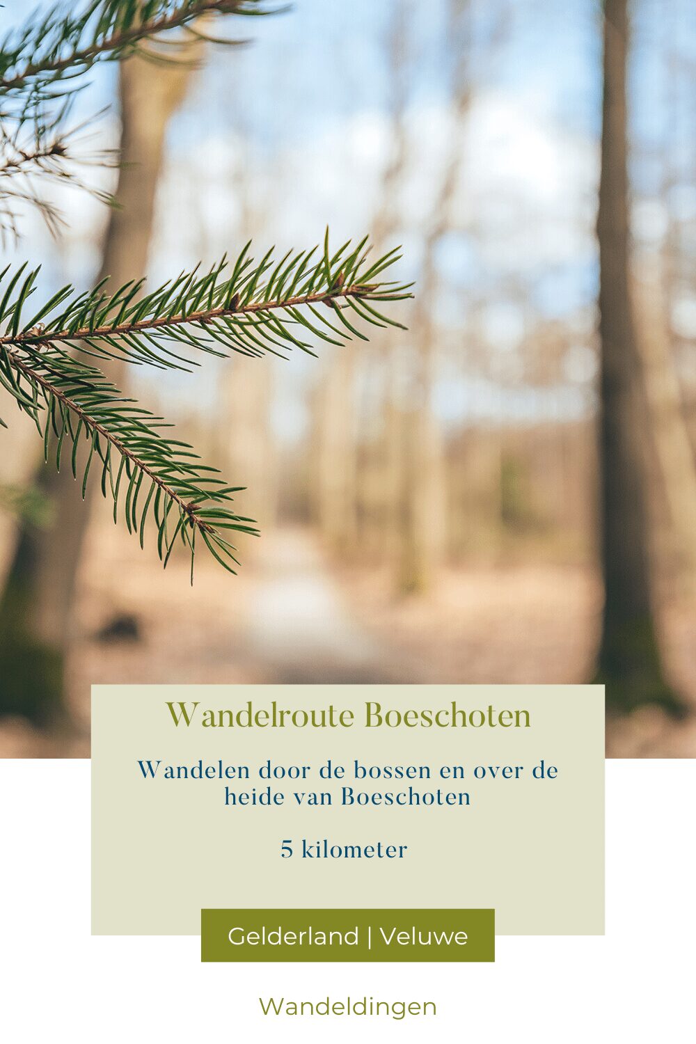 wandelropute boeschoten