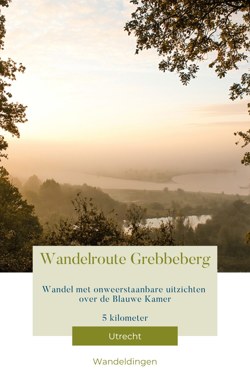 wandelen Grebbeberg