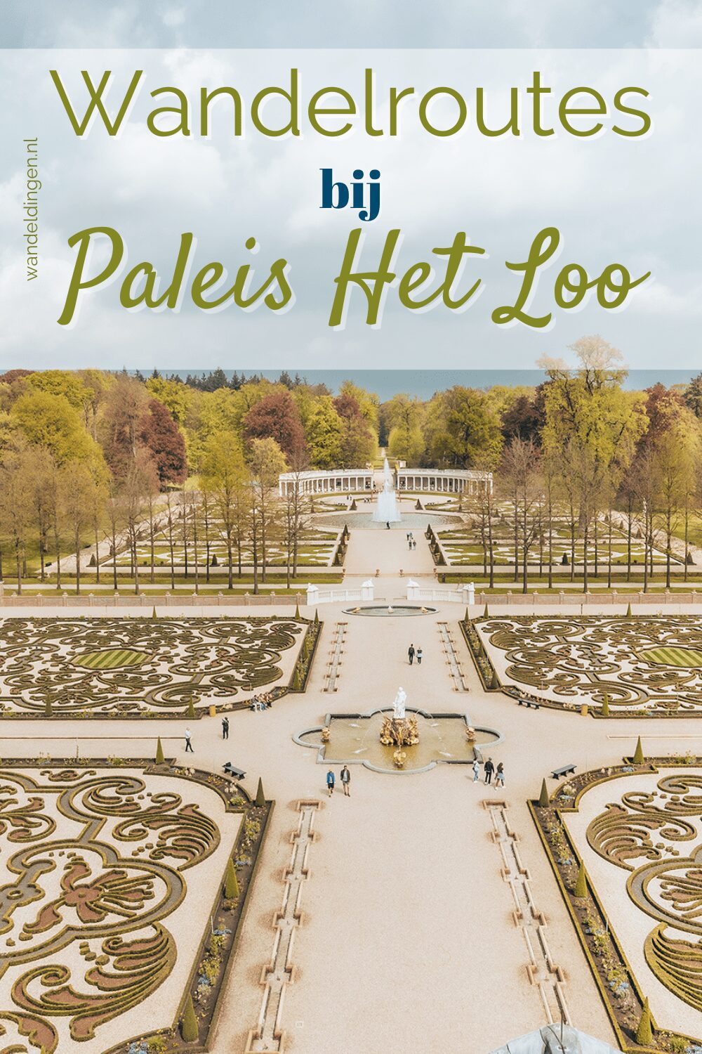 wandelroutes Paleis het Loo