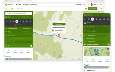 Waarom gebruik ik Komoot Premium? 