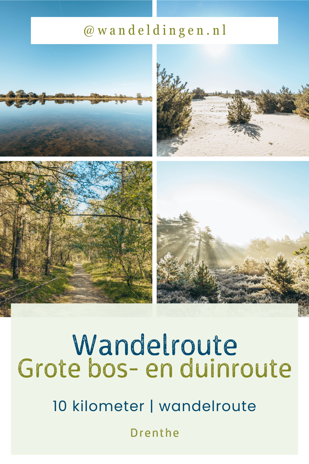 Grote bos- en duinroute