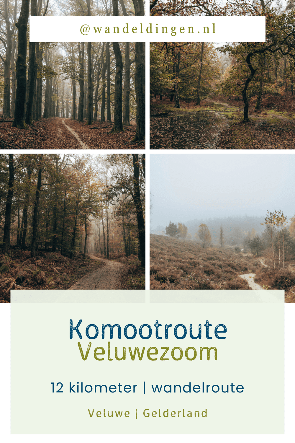 Komootroute Veluwezoom